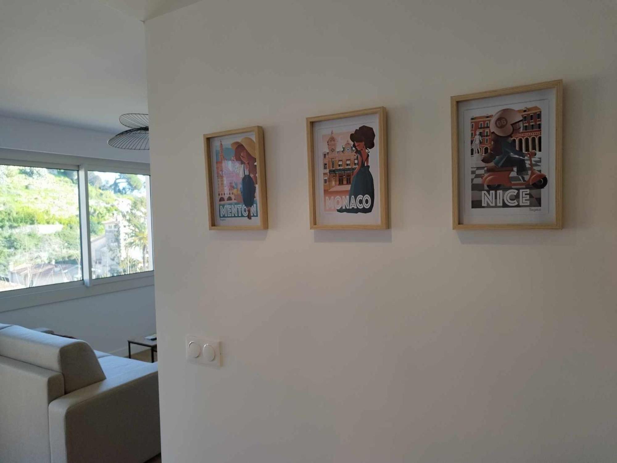 Appartement Moderne Refait A Neuf - 4 Couchages - Ментона Экстерьер фото