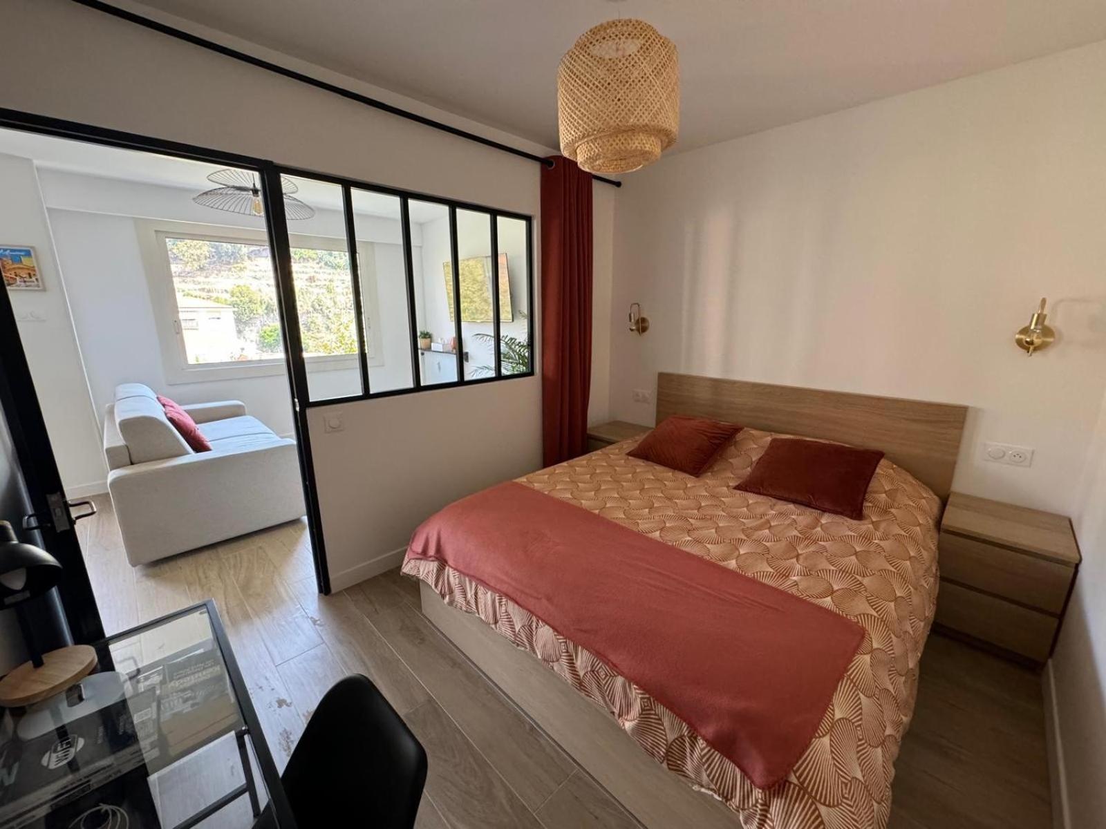 Appartement Moderne Refait A Neuf - 4 Couchages - Ментона Экстерьер фото
