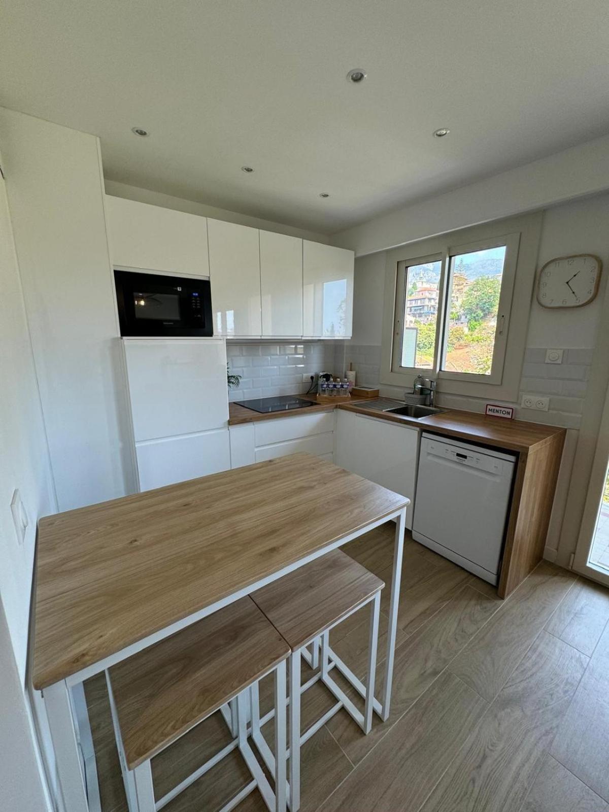 Appartement Moderne Refait A Neuf - 4 Couchages - Ментона Экстерьер фото