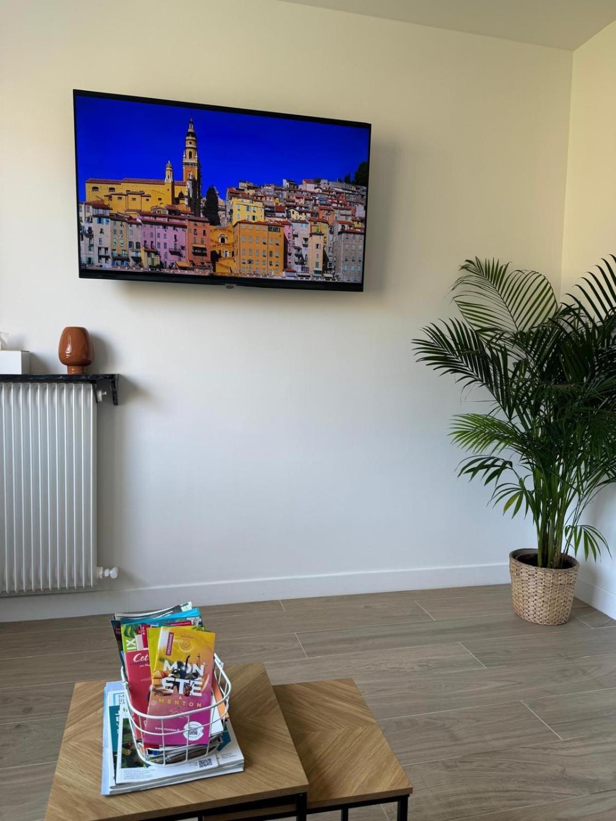 Appartement Moderne Refait A Neuf - 4 Couchages - Ментона Экстерьер фото